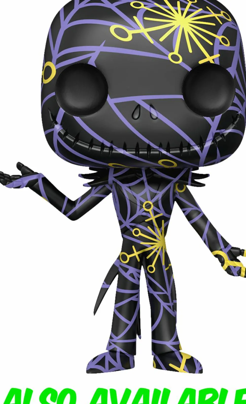 The Nightmare Before Christmas - Jack Skellington with Scary Face Pop! Vinyl Figure