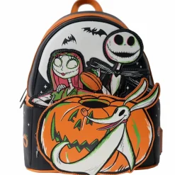 The Nightmare Before Christmas - Disney 100 Glow in the Dark 10" Faux Leather Mini Backpack