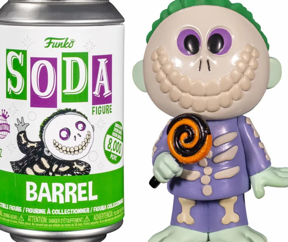 The Nightmare Before Christmas - Barrel Vinyl SODA Figure in Collector Can (International Edition)