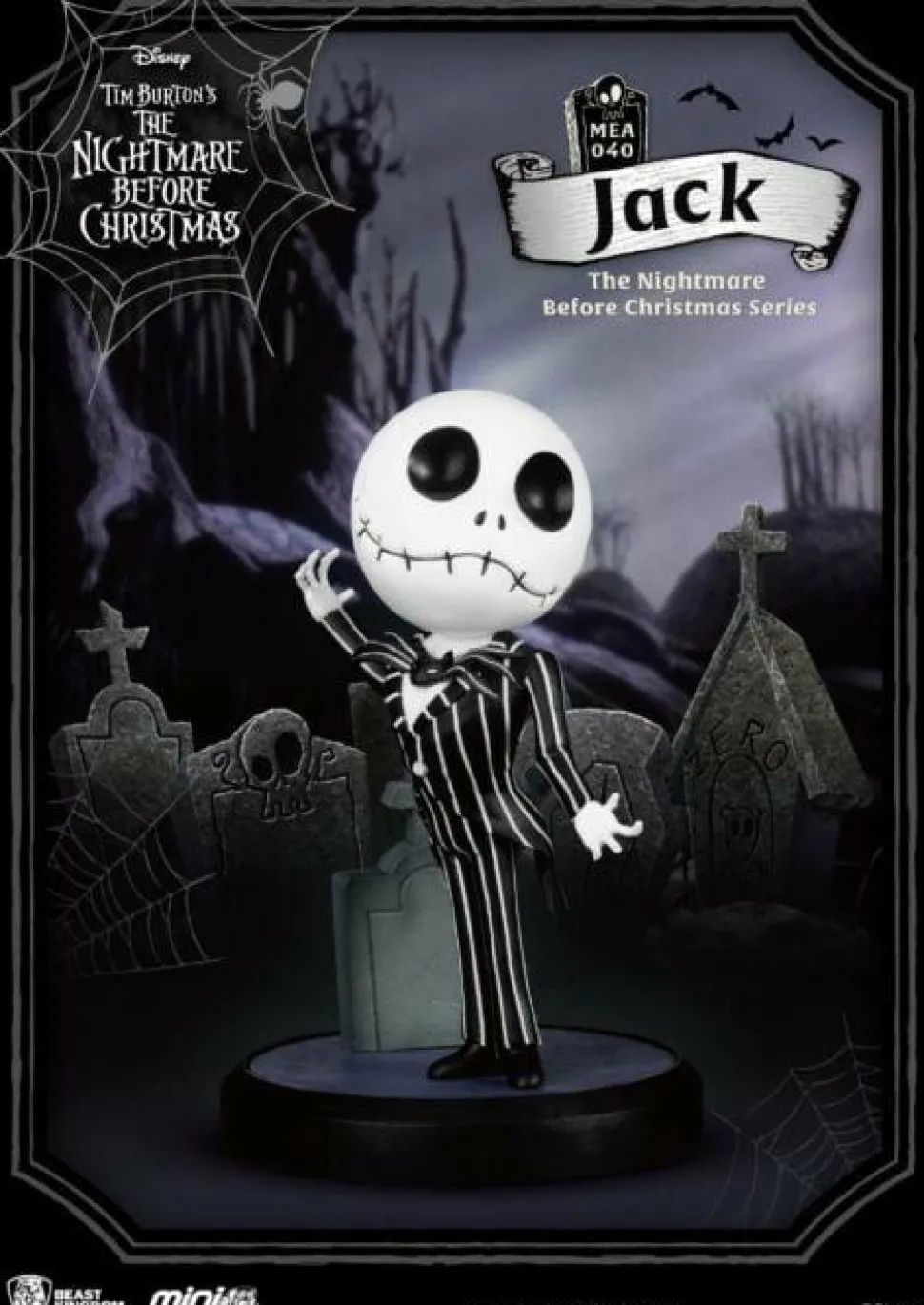 The Nightmare Before Christmas - The Nightmare Before Christmas MEA-040 3” Mini Egg Attack Action Figure (Single Unit)