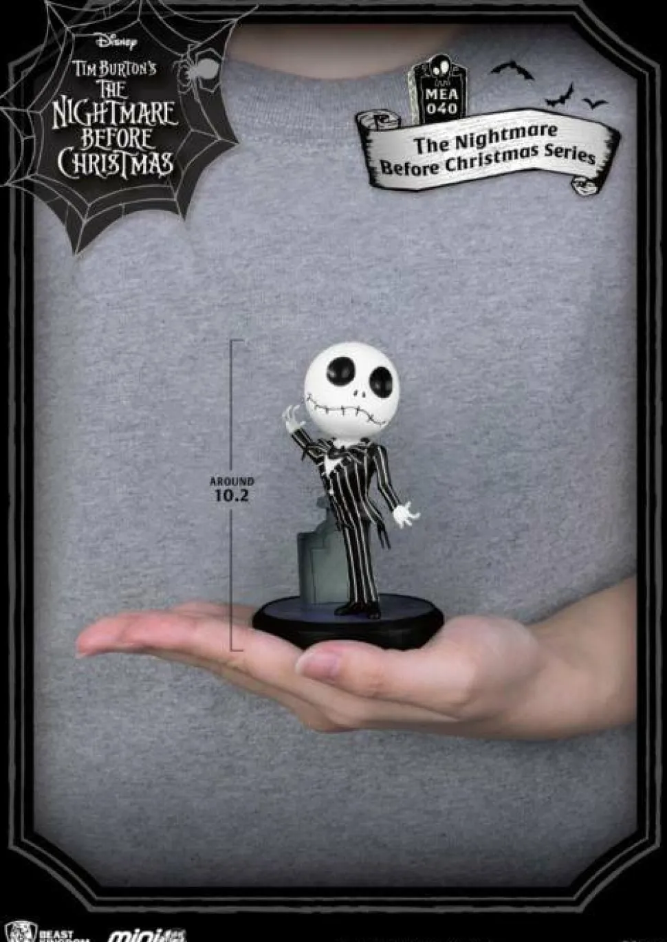 The Nightmare Before Christmas - The Nightmare Before Christmas MEA-040 3” Mini Egg Attack Action Figure (Single Unit)