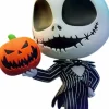 The Nightmare Before Christmas - Jack Skellington with Pumpkin Cosbaby (S) Hot Toys Figure