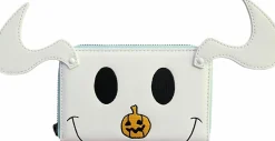 The Nightmare Before Christmas - Zero 4" Faux Leather Zip-Around Wallet