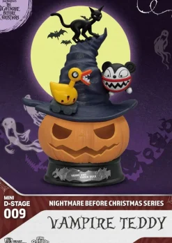 The Nightmare Before Christmas - Vampire Teddy MDS-009 Mini D-Stage 3" PVC Diorama Statue