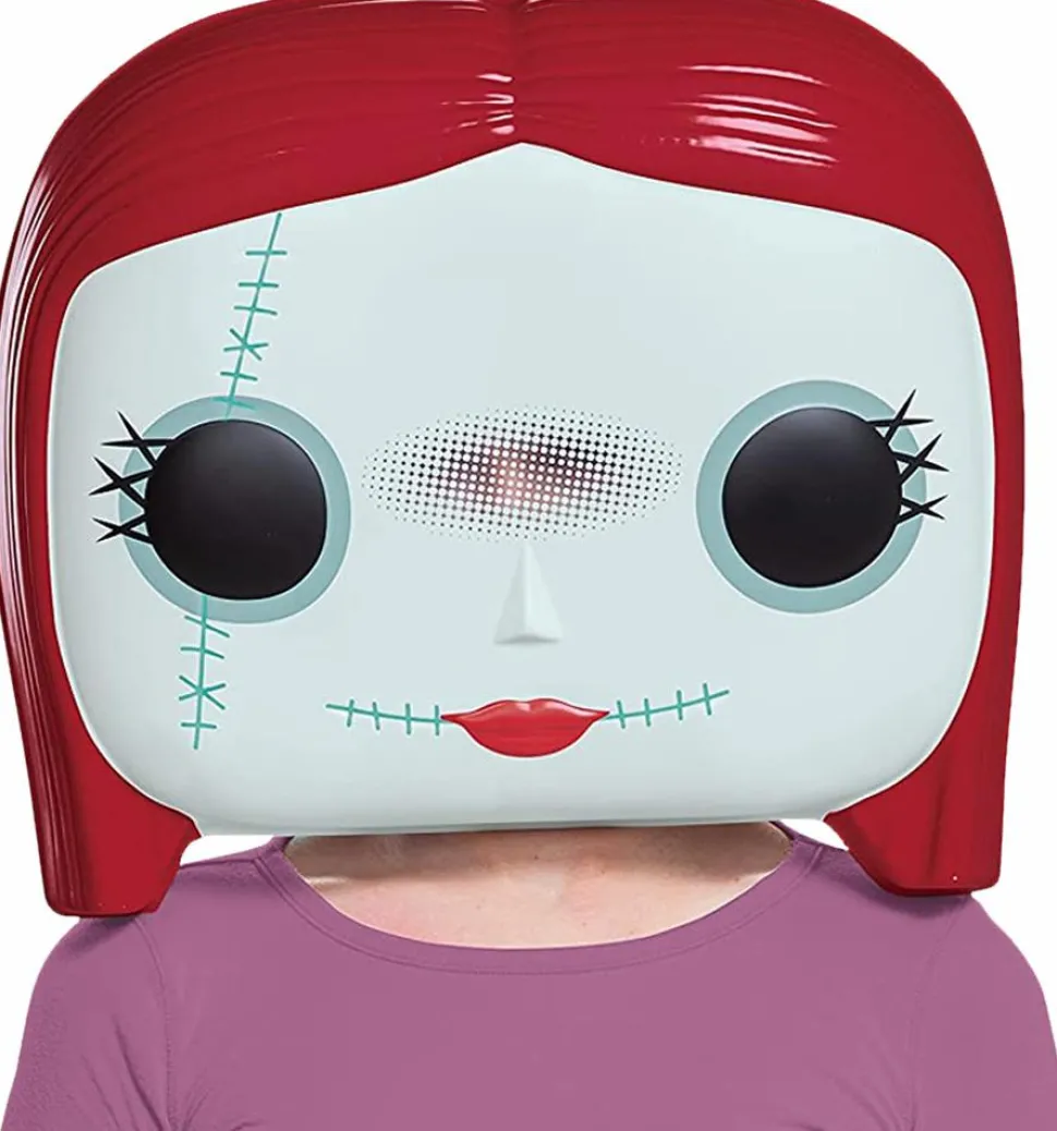 The Nightmare Before Christmas - Jack Skellington & Sally Funko Pop! Vacuform Mask Bundle (Set of 2)