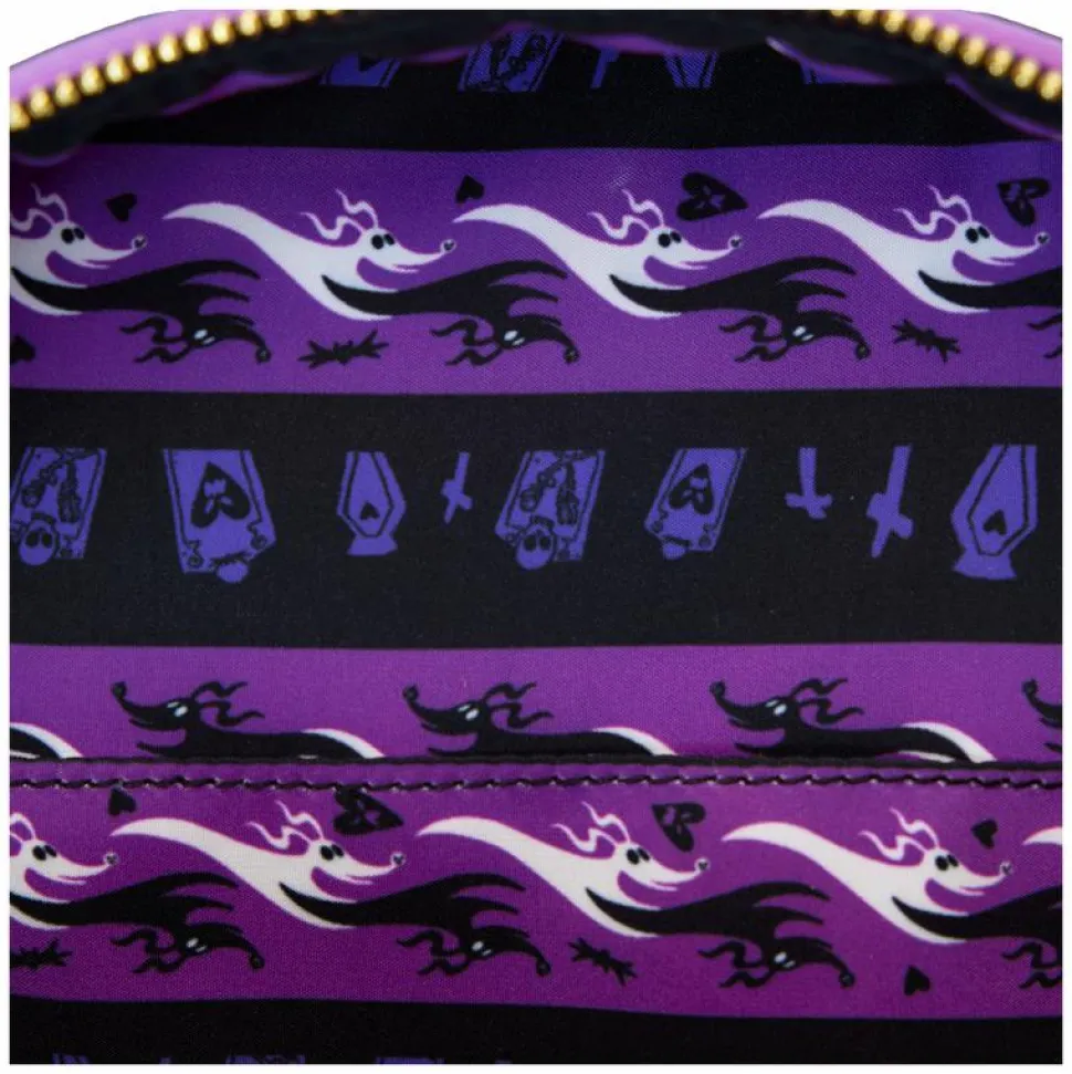 The Nightmare Before Christmas - Zero Graveyard Light Up 10" Faux Leather Mini Backpack