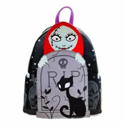 The Nightmare Before Christmas - Sally Cemetery Glow in the Dark 10" Faux Leather Mini Backpack