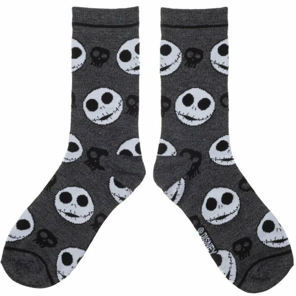 The Nightmare Before Christmas - Crew Socks in Coffin Box 3-Pack (One Size)