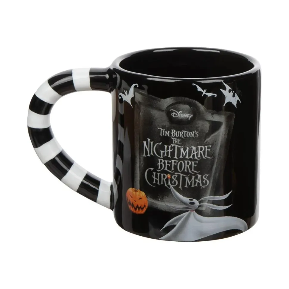 The Nightmare Before Christmas - Jack and Sally 3D Sculpted Ceramic Mug 2-Pack