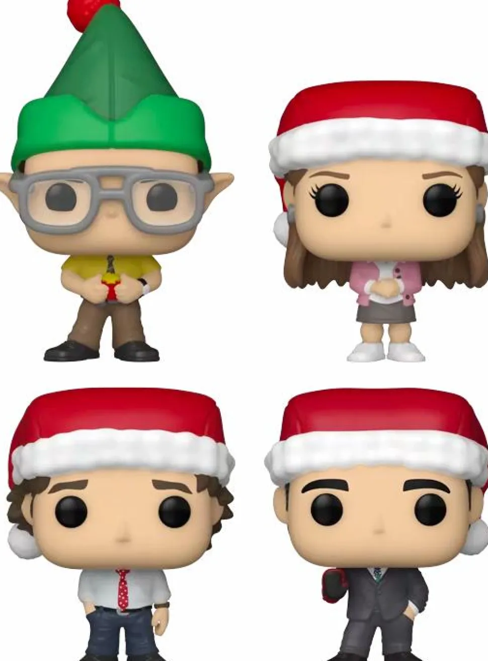 The Office - Christmas Tree Holiday Box Pocket Pop! Vinyl 4-Pack