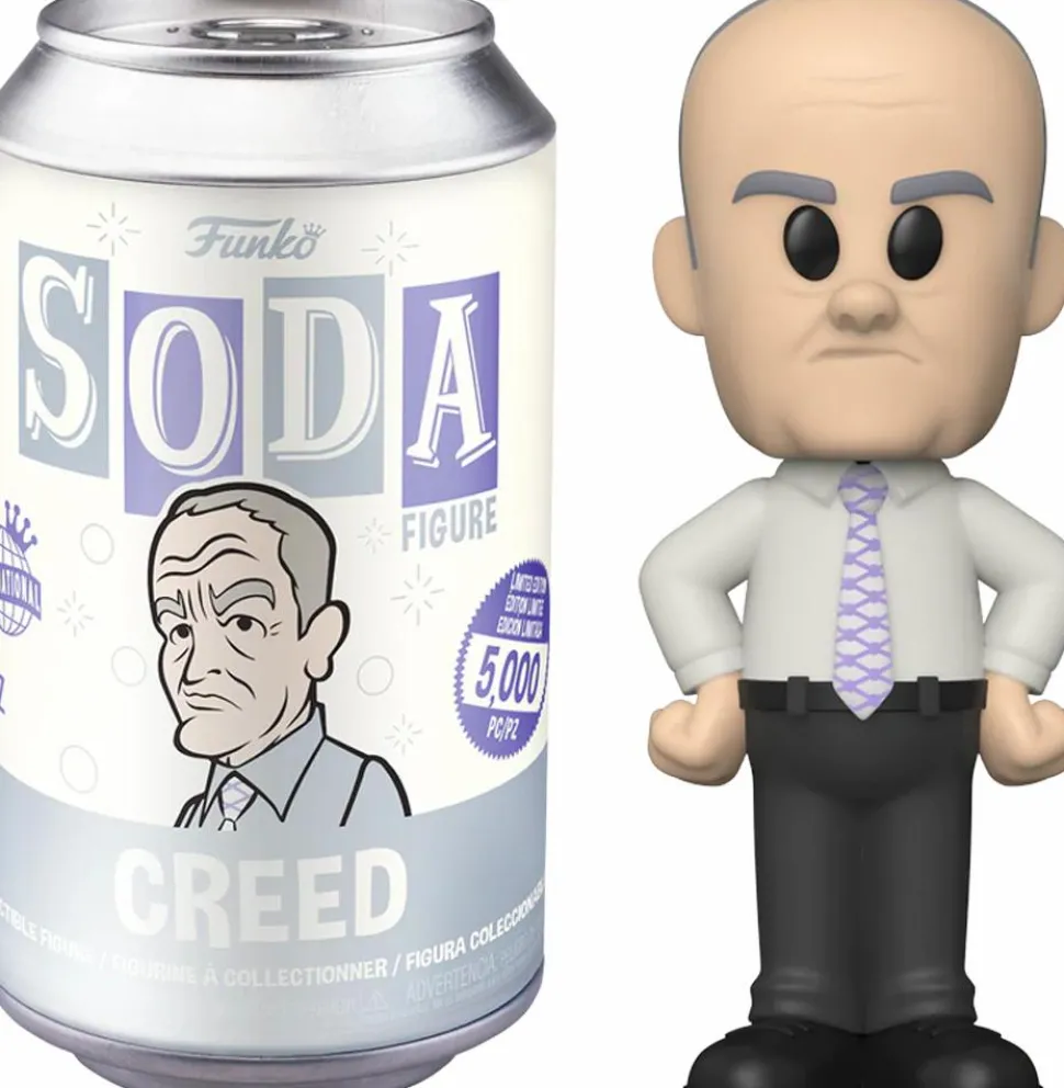 The Office - Creed Vinyl SODA Figure in Collector Can (International Edition)