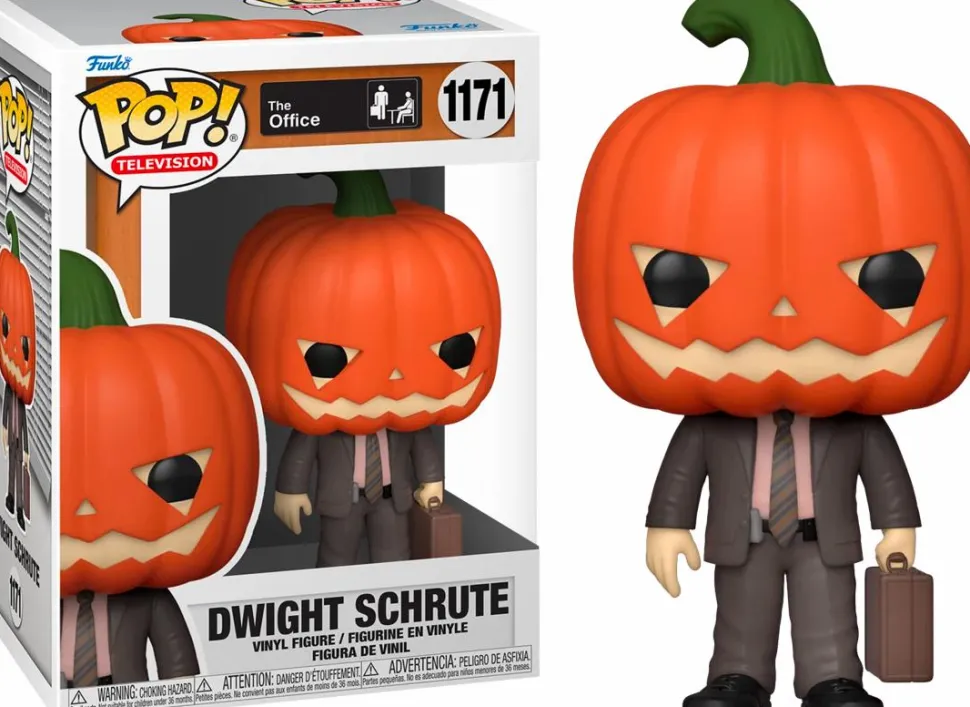 The Office - Dwight Schrute Pumpkinhead Pop! Vinyl Figure