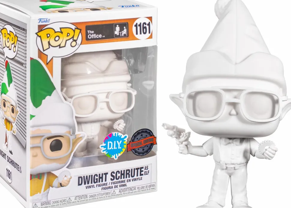 The Office - Dwight Schrute as Elf DIY Pop! Vinyl Figure