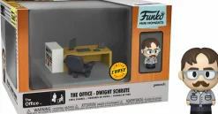 The Office - Dwight Schrute with Dunder Mifflin Office Diorama Mini Moments Vinyl Figure
