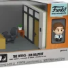 The Office - Jim Halpert with Dunder Mifflin Office Diorama Mini Moments Vinyl Figure