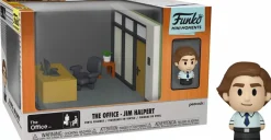 The Office - Jim Halpert with Dunder Mifflin Office Diorama Mini Moments Vinyl Figure