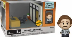 The Office - Jim Halpert with Dunder Mifflin Office Diorama Mini Moments Vinyl Figure