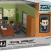 The Office - Michael Scott with Dunder Mifflin Office Diorama Mini Moments Vinyl Figure