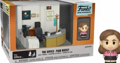 The Office - Pam Beesly with Dunder Mifflin Office Diorama Mini Moments Vinyl Figure