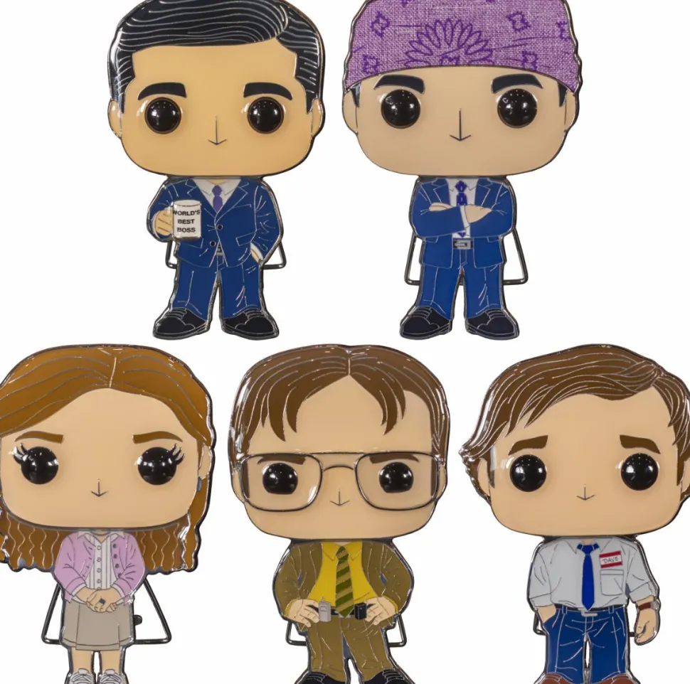 The Office - Series 01 4” Pop! Enamel Pin Assortment (Sealed Display of 12)