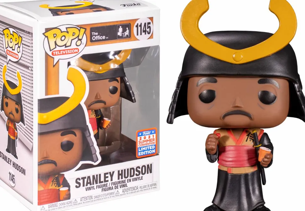 The Office - Stanley Hudson as Warrior Pop! Vinyl Figure (2021 Summer Convention Exclusive)