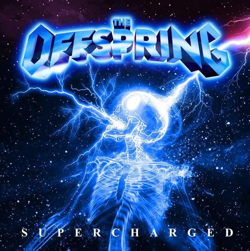The Offspring - Supercharged LP Vinyl Record (Indie Exclusive Blue Marble Coloured Vinyl)