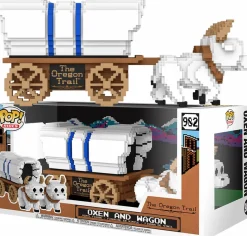 The Oregon Trail - Oxen & Wagon 8-Bit Pop! Rides Vinyl Figure