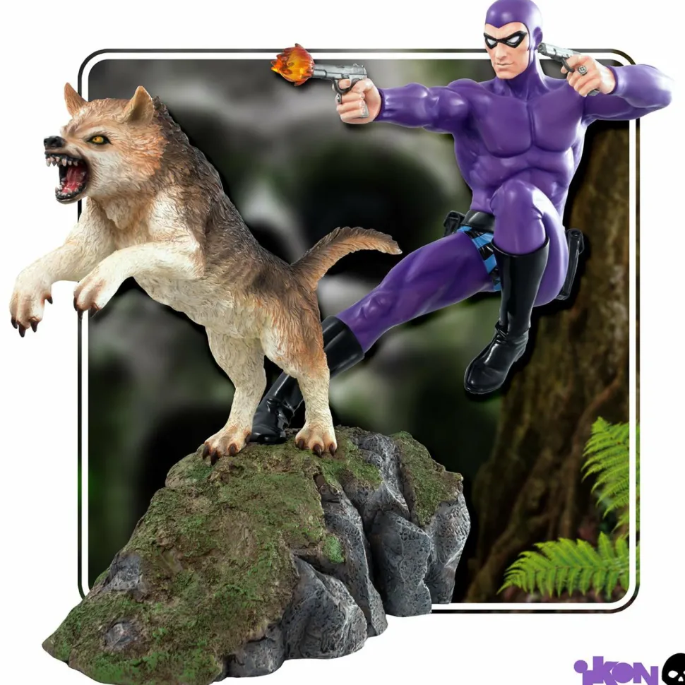The Phantom - The Phantom and Devil 1/6th Scale Diorama Statue