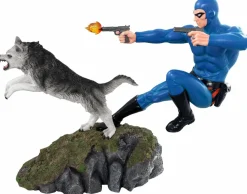 The Phantom - The Phantom and Devil Blue Variant 1/6th Scale Diorama Statue
