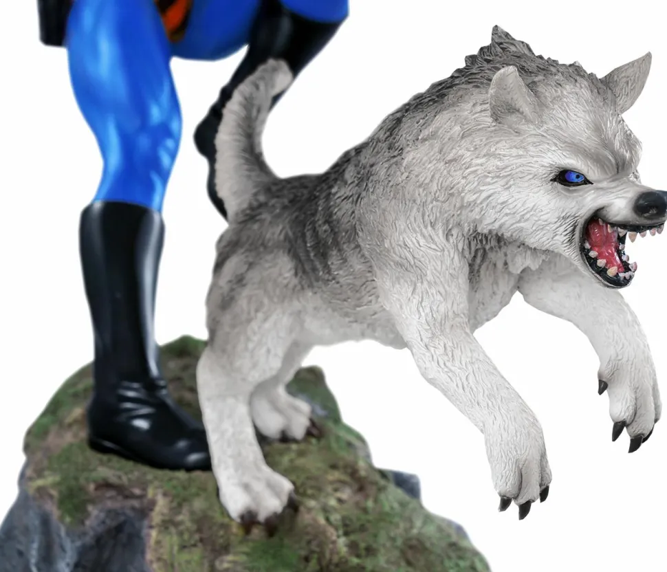 The Phantom - The Phantom and Devil Blue Variant 1/6th Scale Diorama Statue