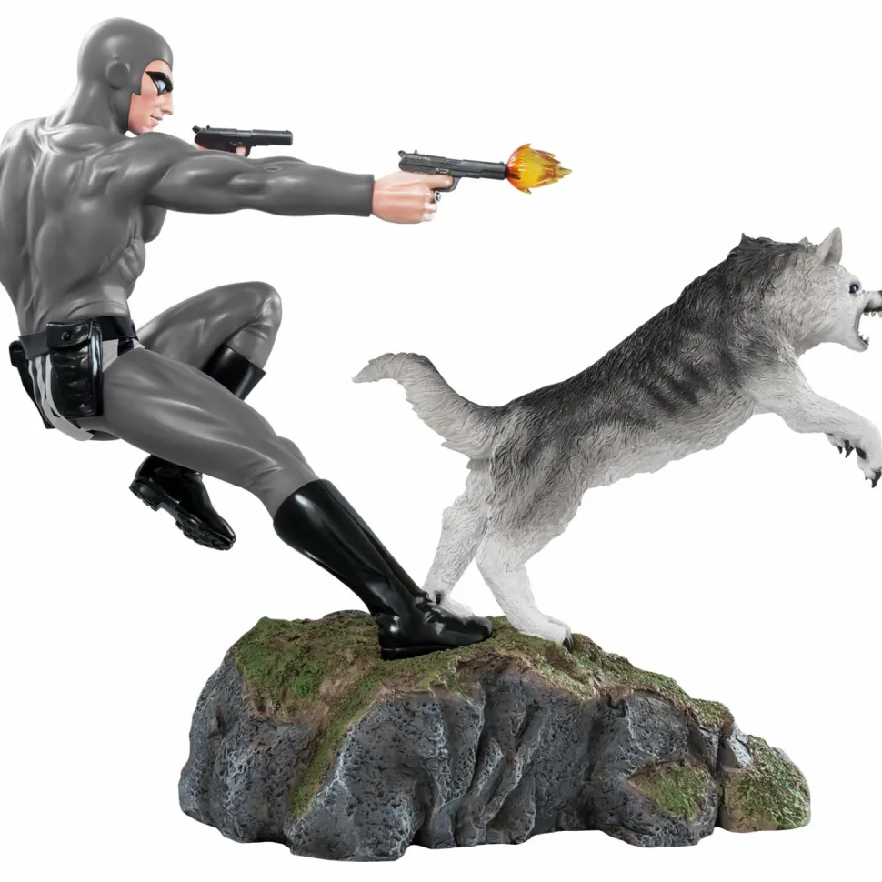The Phantom - The Phantom and Devil Grey Variant 1/6th Scale Diorama Statue