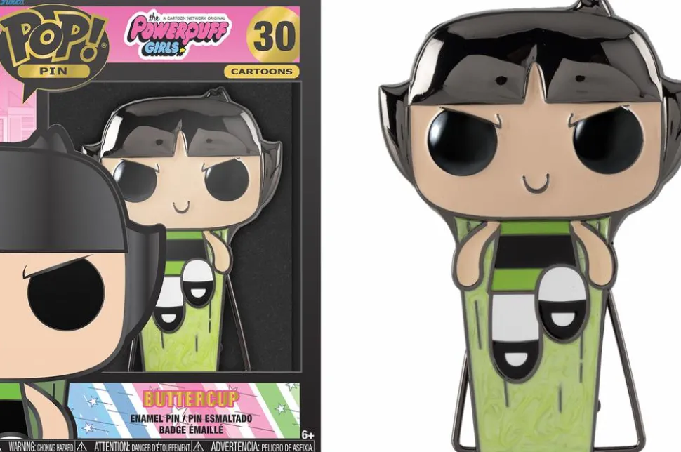 The Powerpuff Girls - Buttercup 4" Pop! Enamel Pin