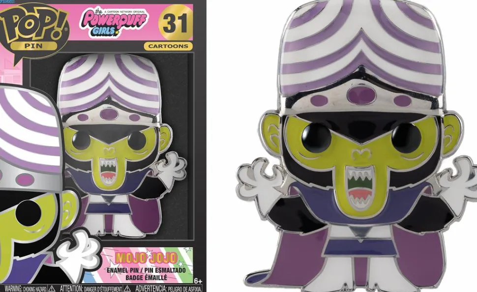 The Powerpuff Girls - Mojo Jojo 4" Pop! Enamel Pin