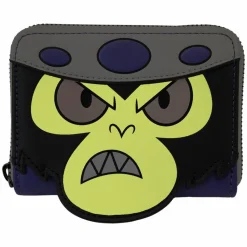 The Powerpuff Girls - Mojo Jojo Cosplay Glow in the Dark 4” Faux Leather Zip-Around Wallet