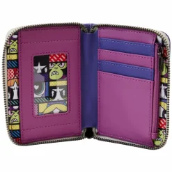 The Powerpuff Girls - Mojo Jojo Cosplay Glow in the Dark 4” Faux Leather Zip-Around Wallet