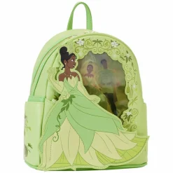 The Princess and the Frog - Tiana Princess Lenticular 10" Faux Leather Mini Backpack
