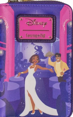 The Princess and the Frog - Tiana’s Palace 4” Faux Leather Zip-Around Wallet