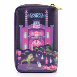 The Princess and the Frog - Tiana’s Palace 4” Faux Leather Zip-Around Wallet