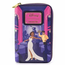 The Princess and the Frog - Tiana’s Palace 4” Faux Leather Zip-Around Wallet