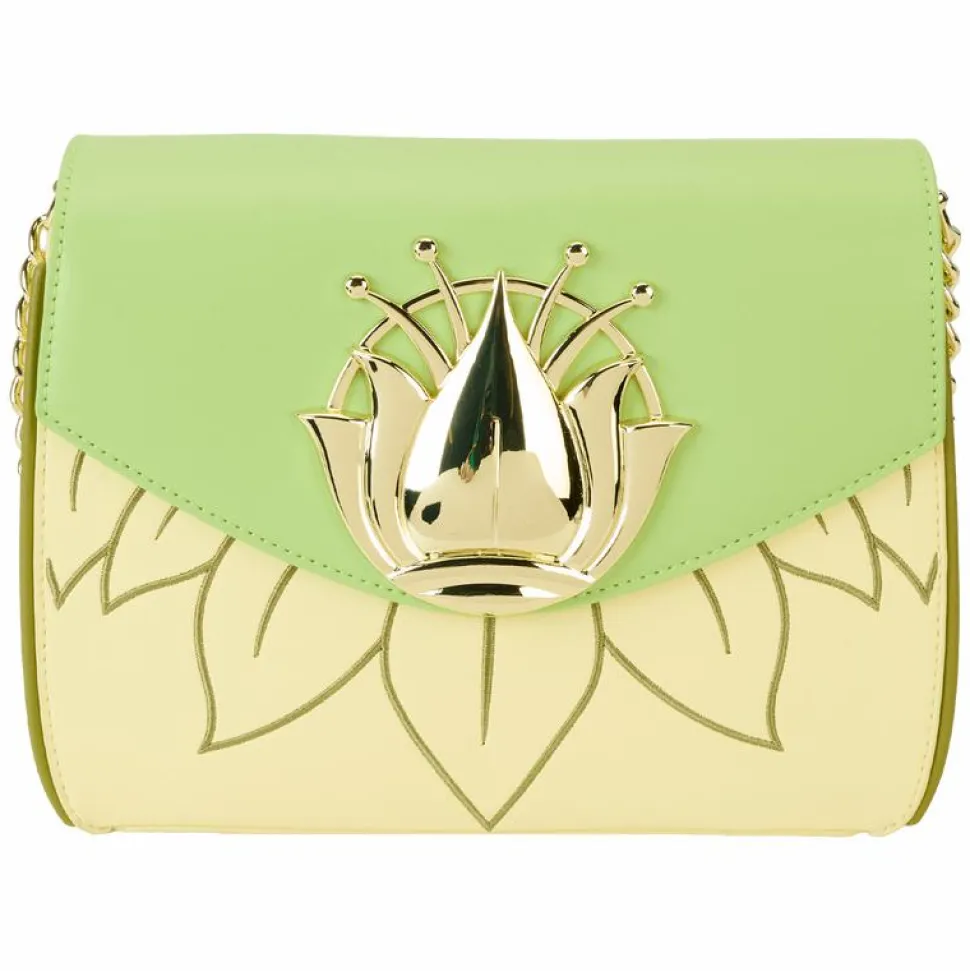 The Princess and the Frog - 15th Anniversary Water Lily Charm 7" Faux Leather Crossbody Bag