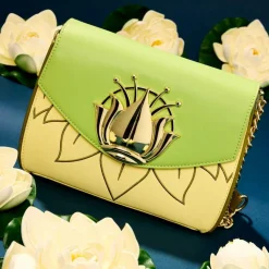The Princess and the Frog - 15th Anniversary Water Lily Charm 7" Faux Leather Crossbody Bag
