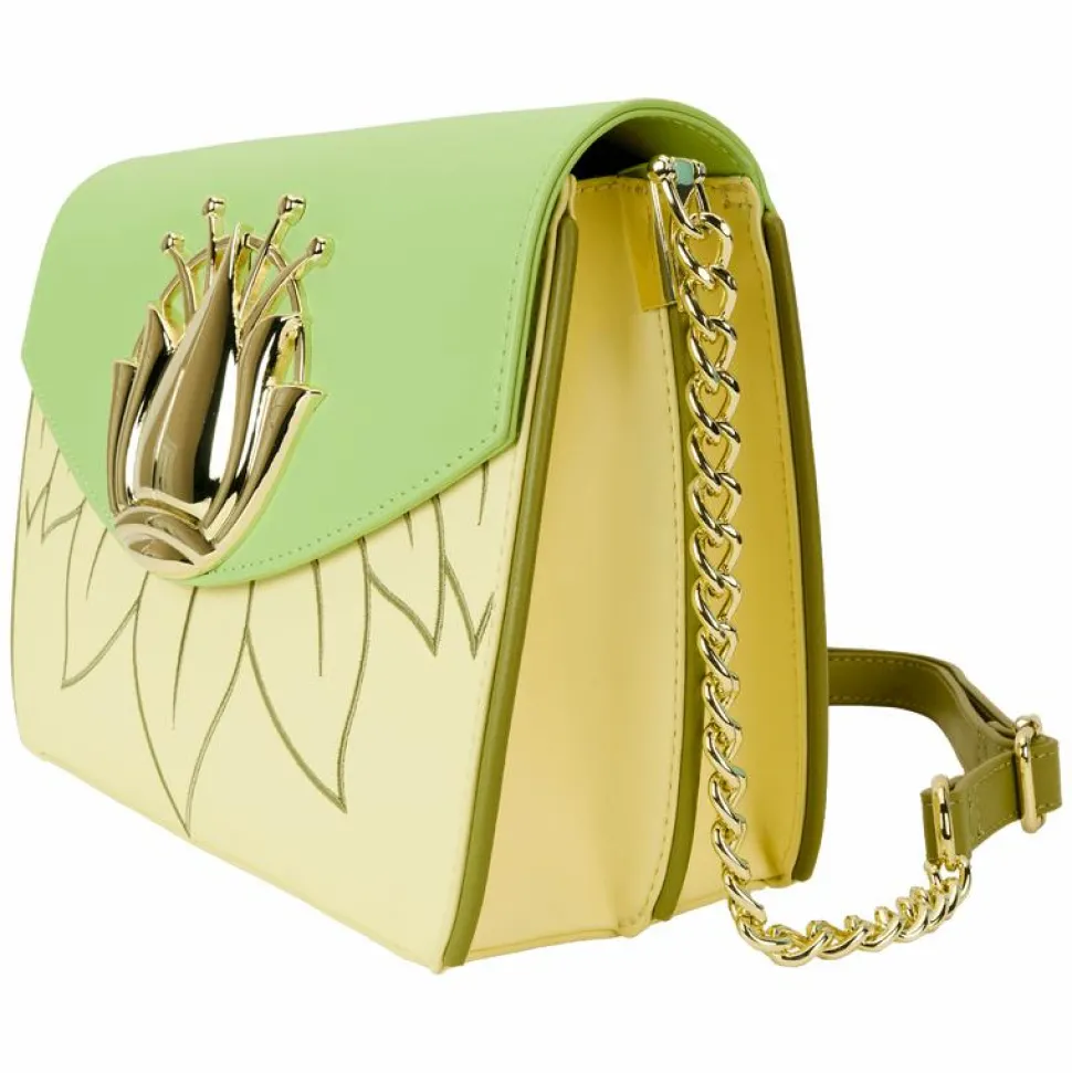 The Princess and the Frog - 15th Anniversary Water Lily Charm 7" Faux Leather Crossbody Bag