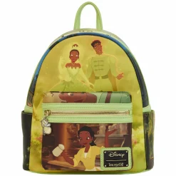 The Princess and the Frog - Scenes 10” Faux Leather Mini Backpack
