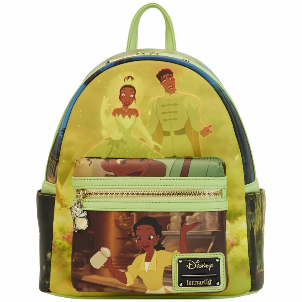 The Princess and the Frog - Scenes 10” Faux Leather Mini Backpack