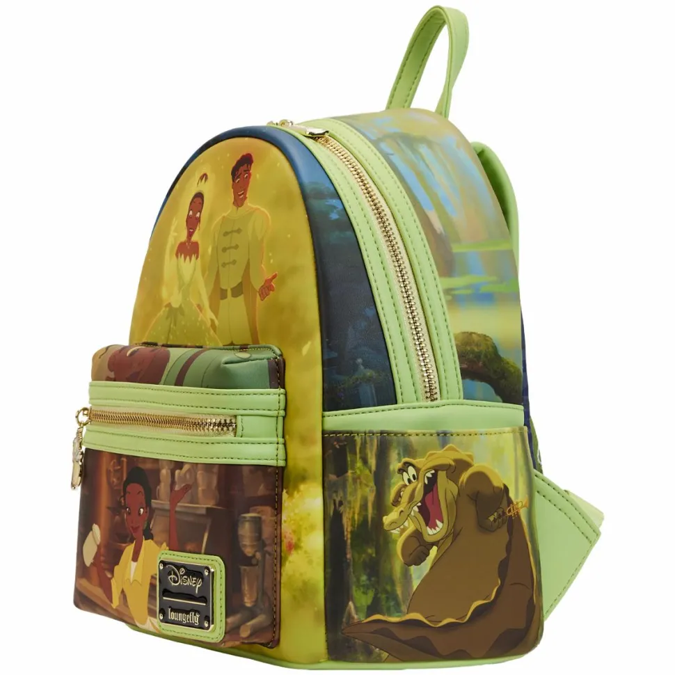 The Princess and the Frog - Scenes 10” Faux Leather Mini Backpack