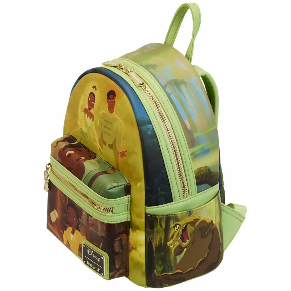 The Princess and the Frog - Scenes 10” Faux Leather Mini Backpack