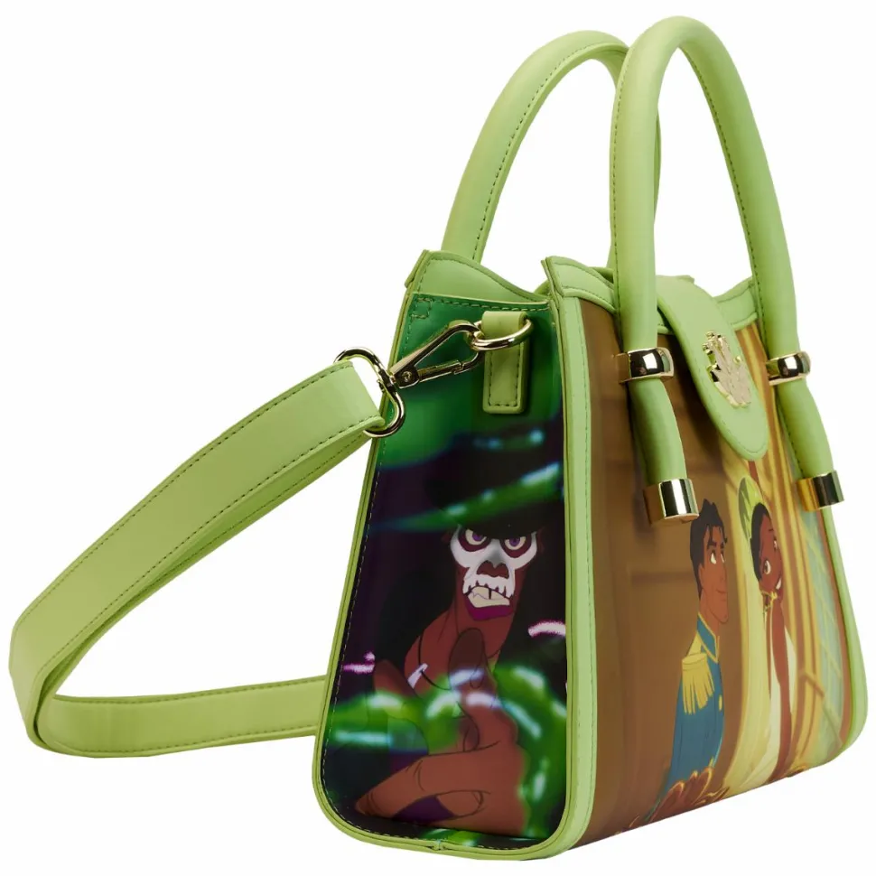 The Princess and the Frog - Scenes 9” Faux Leather Crossbody Bag