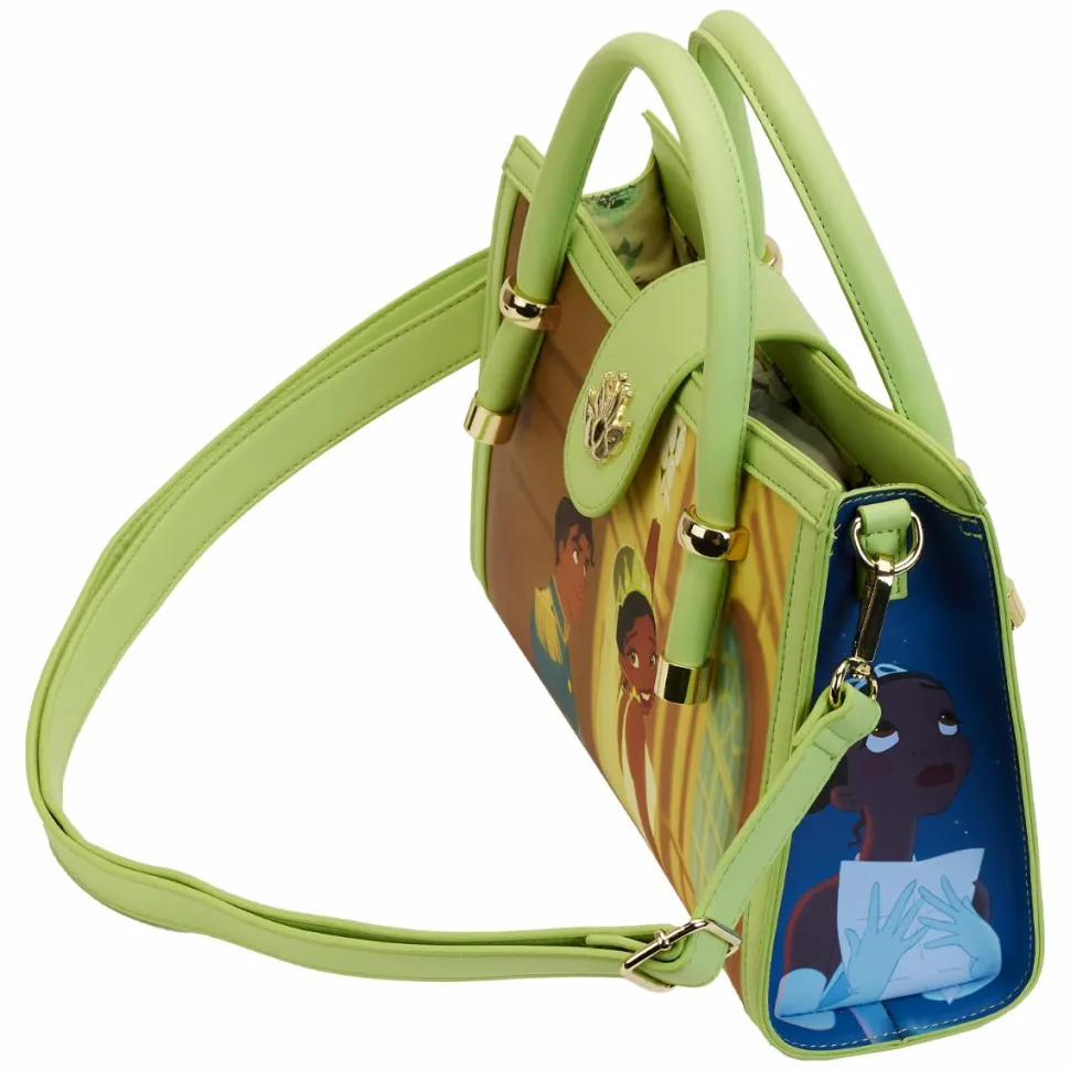 The Princess and the Frog - Scenes 9” Faux Leather Crossbody Bag