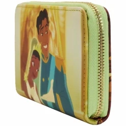 The Princess and the Frog - Scenes 4” Faux Leather Zip-Around Wallet