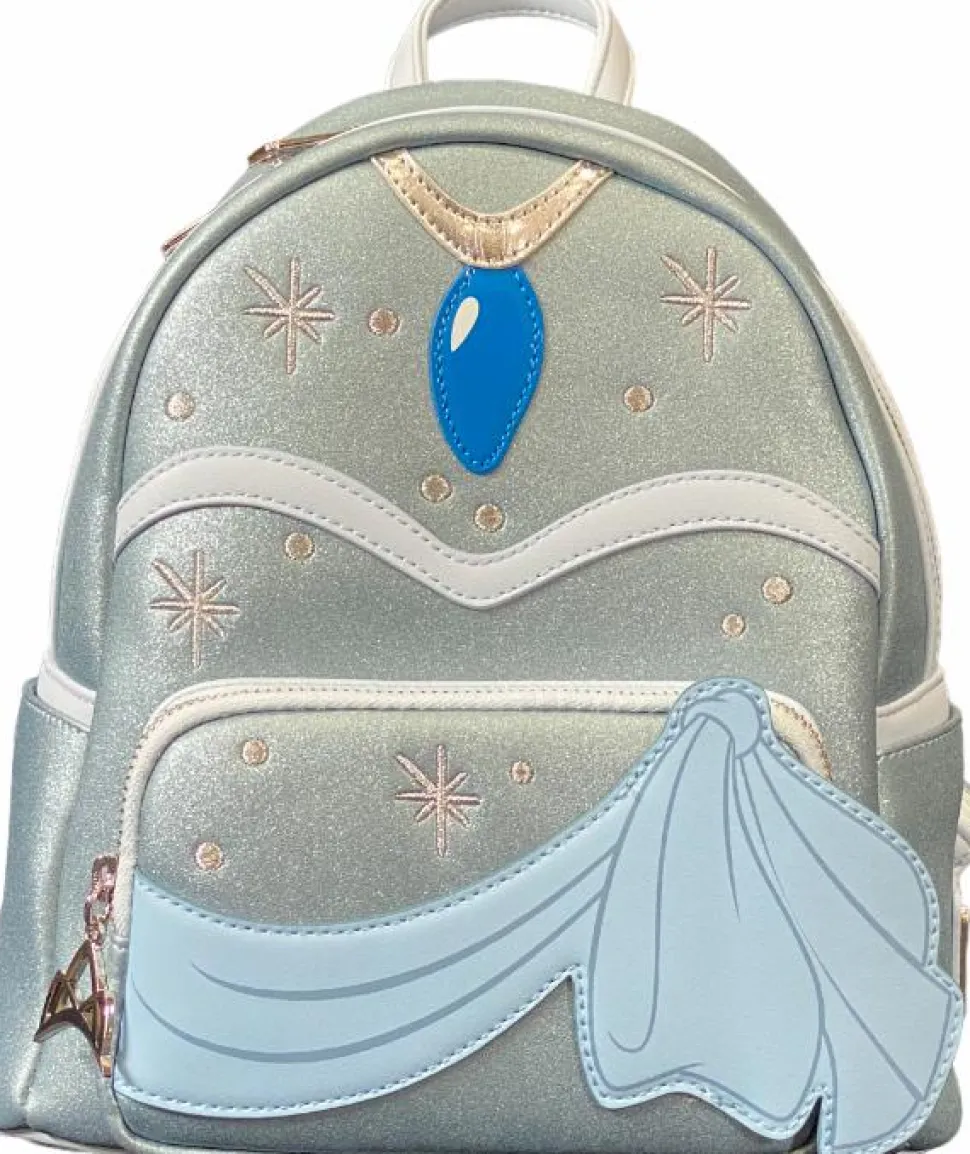 The Princess and the Frog - Tiana Blue Dress 10" Faux Leather Mini Backpack